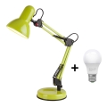 Brilagi - LED-pöytälamppu ROMERO 1xE27/10W/230V vihreä