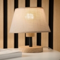 Brilagi - LED Pöytävalaisin ANTHONY 1xE27/60W/230V tammi/beige