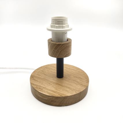 Brilagi - LED Pöytävalaisin ANTHONY 1xE27/60W/230V tammi/beige