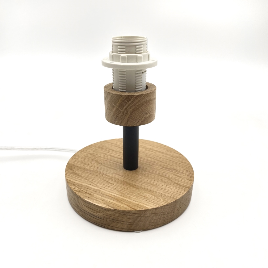Brilagi - LED Pöytävalaisin ANTHONY 1xE27/60W/230V tammi/beige