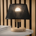 Brilagi - LED Pöytävalaisin ANTHONY 1xE27/60W/230V tammi/musta
