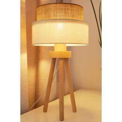 Brilagi - LED-pöytävalaisin BOHO STYLE 1xE27/15W/230V