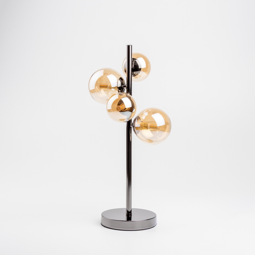 Brilagi - LED-pöytävalaisin MILLA 4xG9/3W/230V kiiltävä kromi/kulta