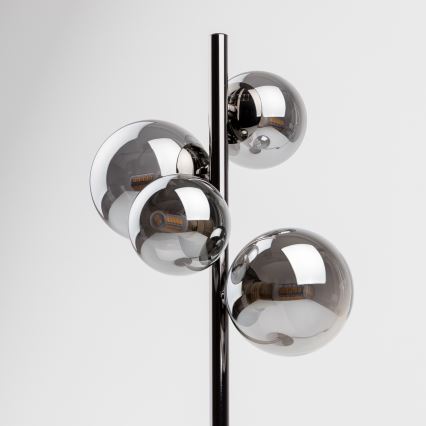 Brilagi - LED-pöytävalaisin MILLA 4xG9/3W/230V kiiltävä kromi/savuinen