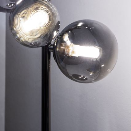 Brilagi - LED-pöytävalaisin MILLA 4xG9/3W/230V kiiltävä kromi/savuinen