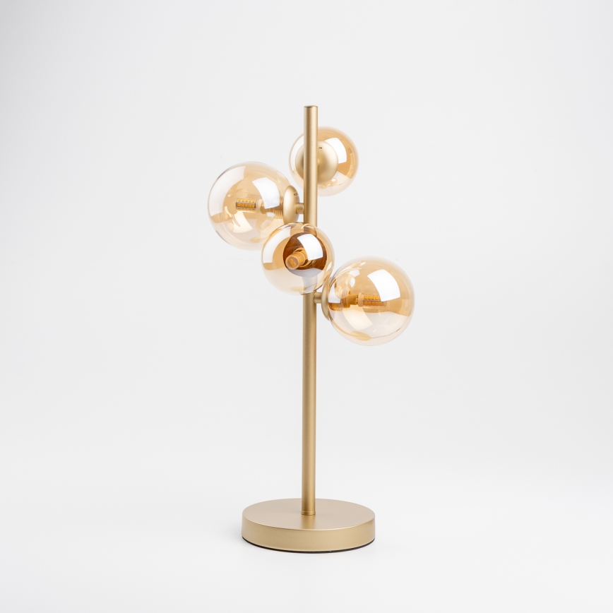 Brilagi - LED-pöytävalaisin MILLA 4xG9/3W/230V kulta