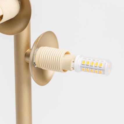 Brilagi - LED-pöytävalaisin MILLA 4xG9/3W/230V kulta