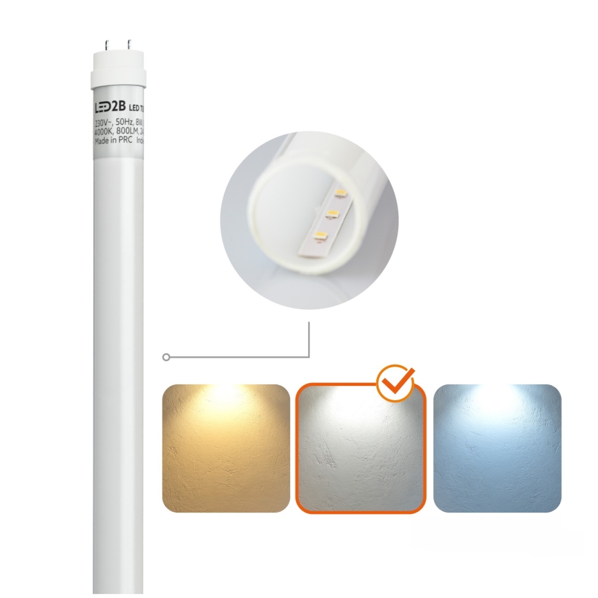 Brilagi - LED-putkityövalo OPTIMA T8 1xG13/18W/230V 4000K IP65 128 cm