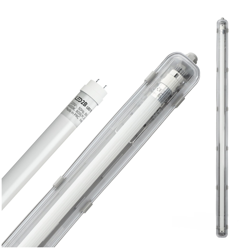 Brilagi - LED-putkityövalo OPTIMA T8 1xG13/18W/230V 4000K IP65 128 cm