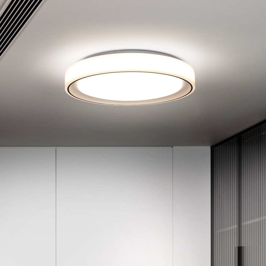 Brilagi - Himmennettävä LED-RGB-kattovalaisin FLOCO LED/30W/230V 3000-6500K Wi-Fi Tuya + LED/6W + kauko-ohjaus
