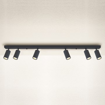 Brilagi - LED RGBW Himennettävä kohdevalaisin SELE 6xGU10/6,5W/230V 2700-6500K antrasiitti