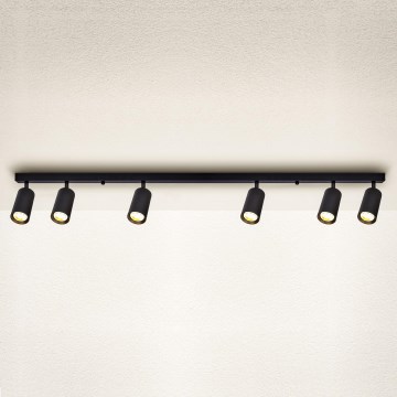 Brilagi - LED RGBW himmennettävä kohdevalaisin SELE 6xGU10/6,5W/230V 2700-6500K musta