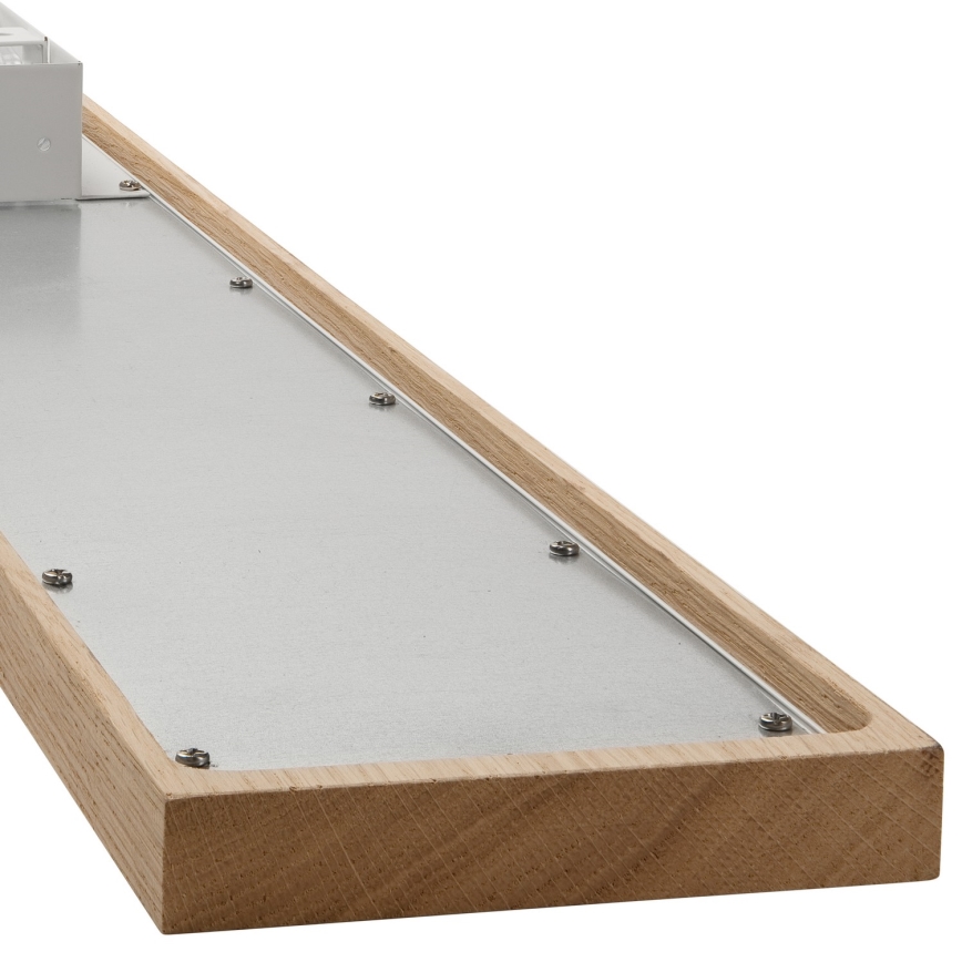 Brilagi - LED RGBW Himmennyspaneeli WOODY FRAME LED/34W/230V 11,5x123 cm 2700-6500K tammi + kauko-ohjaus