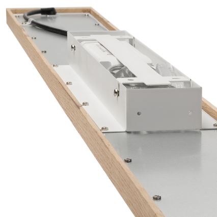 Brilagi - LED RGBW Himmennyspaneeli WOODY FRAME LED/34W/230V 11,5x123 cm 2700-6500K tammi + kauko-ohjaus