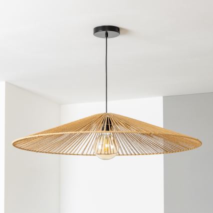 Brilagi - LED-riippuvalaisin CERIA BOHO 1xE27/40W/230V halkaisija 90 cm ruskea