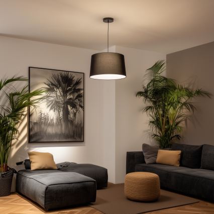 Brilagi - LED-riippuvalaisin CERIA johdolla 1xE27/40W/230V halkaisija 45 cm musta