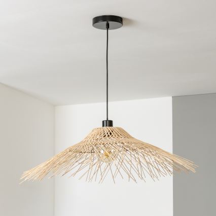 Brilagi - LED-riippuvalaisin johdolla CERIA BOHO 1xE27/40W/230V halkaisija 100 cm, bambu