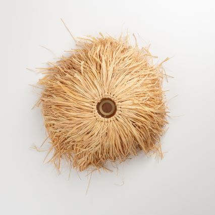 Brilagi - LED-riippuvalaisin johdolla CERIA BOHO 1xE27/40W/230V, halkaisija 40 cm, rafia