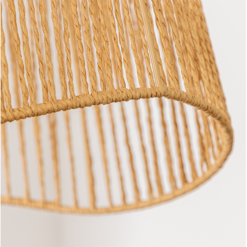 Brilagi - LED-riippuvalaisin johdolla CERIA BOHO 1xE27/40W/230V Ø 70 cm ruskea