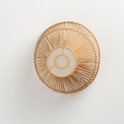 Brilagi - LED-riippuvalaisin kaapelilla CERIA BOHO 1xE27/40W/230V halkaisija 30 cm ruskea