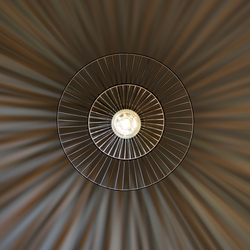 Brilagi - LED-riippuvalaisin langalla CERIA WIRE 1xE27/40W/230V halkaisija 38 cm musta