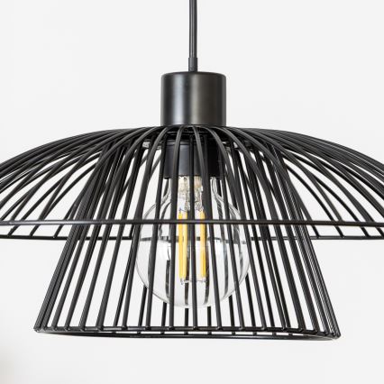 Brilagi - LED-riippuvalaisin langalla CERIA WIRE 1xE27/40W/230V halkaisija 38 cm musta