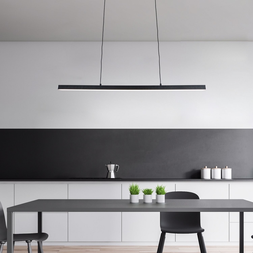 Brilagi - LED-riippuvalaisin vaijerilla AXIS LED/30W/230V musta