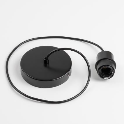 Brilagi - LED-riippuvalaisin vaijerilla CERIA 1xE27/40W/230V Ø 35 cm, beigen värinen