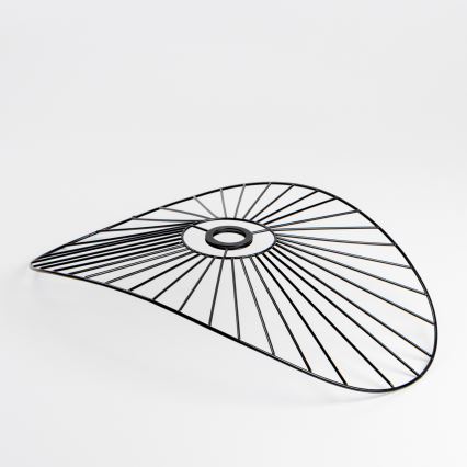 Brilagi - LED-riippuvalaisin vaijerilla CERIA WIRE 1xE27/40W/230V 40x56 cm musta