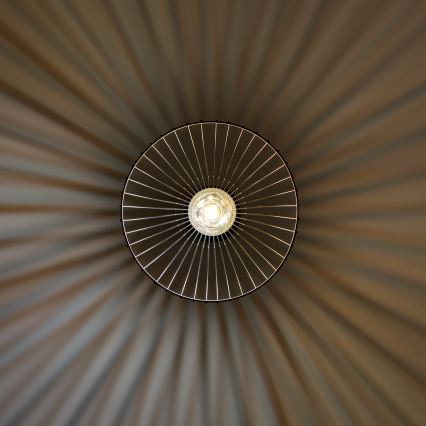 Brilagi - LED-riippuvalaisin vaijerilla CERIA WIRE 1xE27/40W/230V halkaisija 30 cm musta