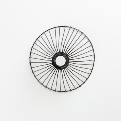 Brilagi - LED-riippuvalaisin vaijerilla CERIA WIRE 1xE27/40W/230V halkaisija 30 cm musta