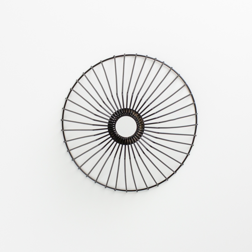 Brilagi - LED-riippuvalaisin vaijerilla CERIA WIRE 1xE27/40W/230V halkaisija 30 cm musta