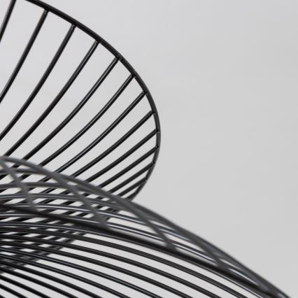 Brilagi - LED-riippuvalaisin vaijerilla CERIA WIRE 1xE27/40W/230V, halkaisija 60 cm, musta