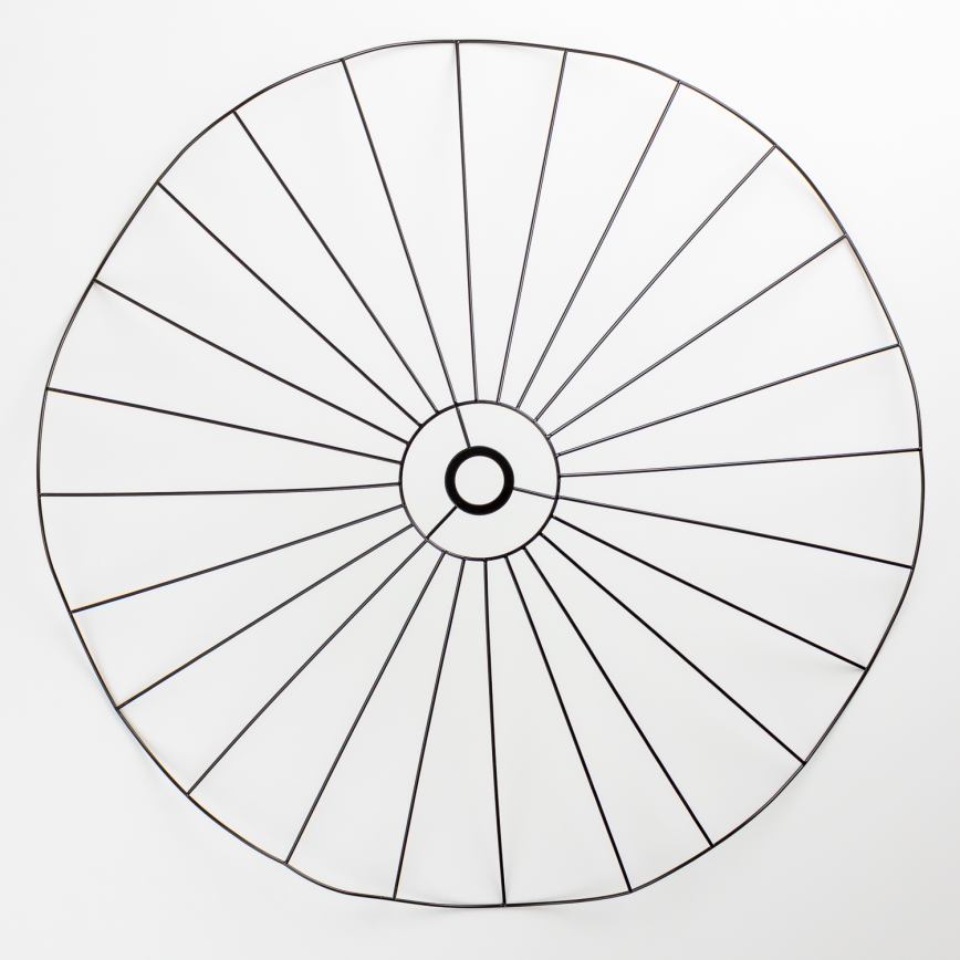 Brilagi - LED-riippuvalaisin vaijerilla CERIA WIRE 1xE27/40W/230V, halkaisija 80 cm, musta