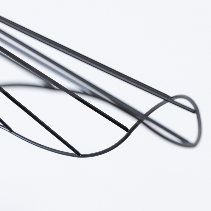 Brilagi - LED-riippuvalaisin vaijerilla CERIA WIRE 1xE27/40W/230V Ø 60 cm musta