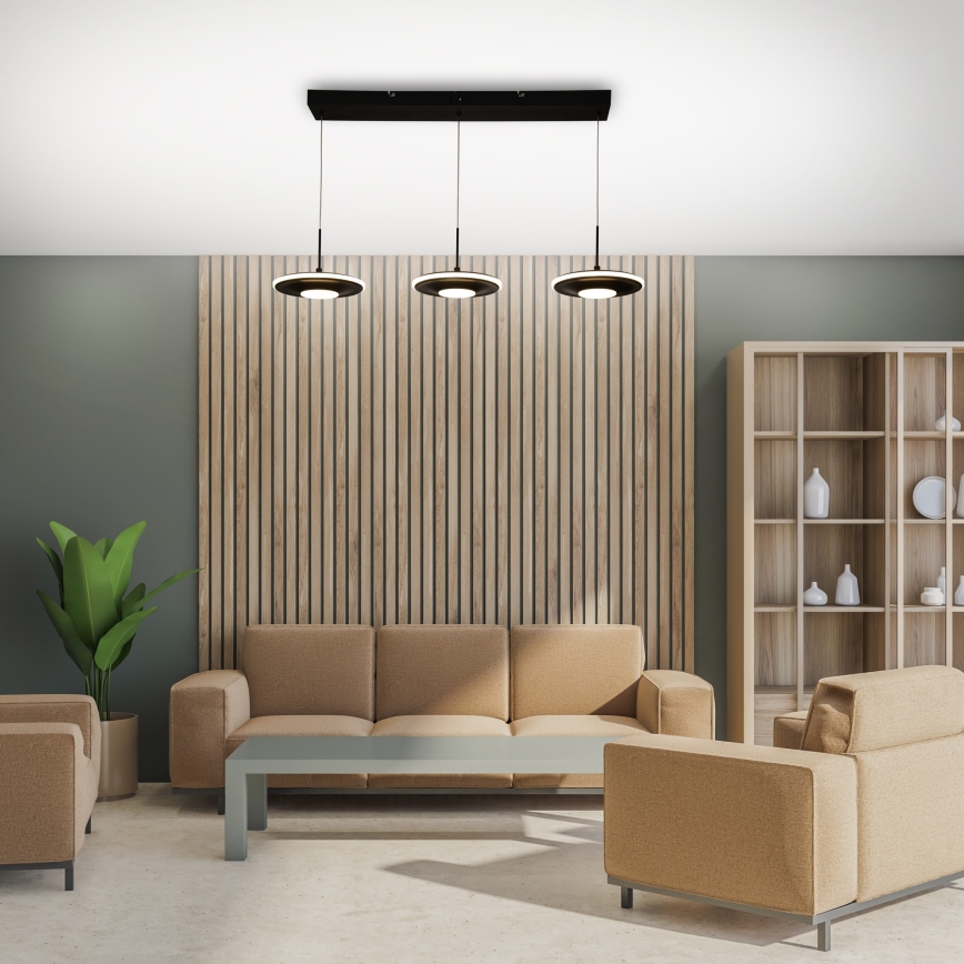 Brilagi - LED-riippuvalaisin VERANO ripustuskaapelilla 3xLED/15W/230V