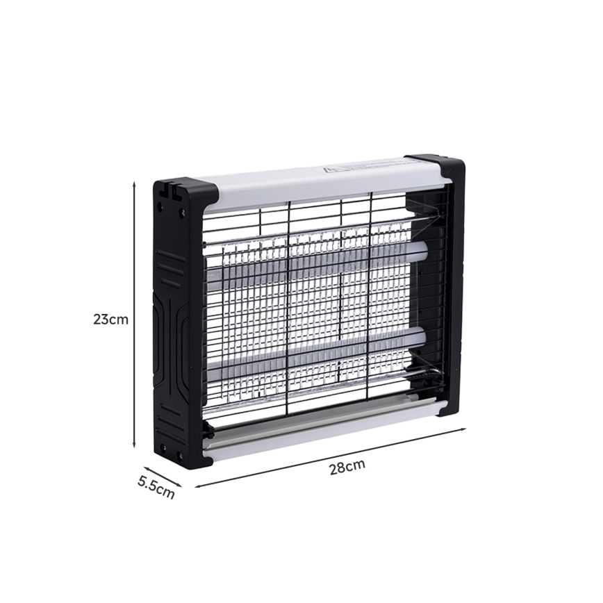 Brilagi - LED-sähköinen UV-hyönteisloukku 2xLED/2W/230V 20 m2