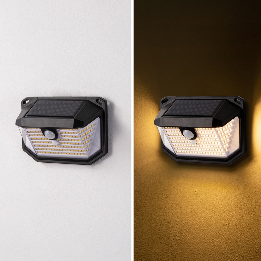 Brilagi - LED-seinäaurinkovalaisin anturilla WALLIE LED/4W/5,5V 3000K IP65