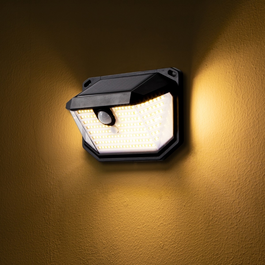 Brilagi - LED-seinäaurinkovalaisin anturilla WALLIE LED/4W/5,5V 3000K IP65