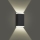 Brilagi - LED-seinäaurinkovalaisin AURINKO GUARD LED/2W/3,7V 2000 mAh IP45