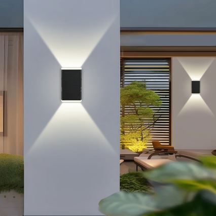 Brilagi - LED-seinäaurinkovalaisin AURINKO GUARD LED/2W/3,7V 2000 mAh IP45