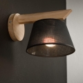 Brilagi - LED  Seinävalaisin ANTHONY 1xE14/40W/230V tammi/musta