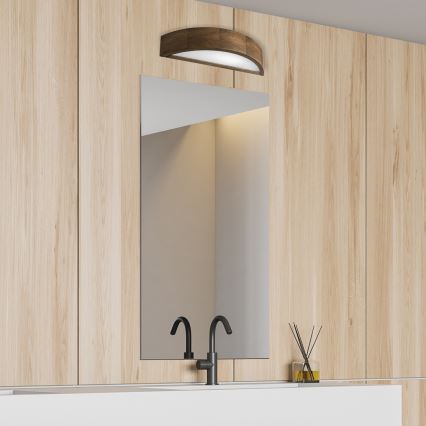 Brilagi - LED Seinävalaisin CARVALHO 1xE27/60W/230V tammi