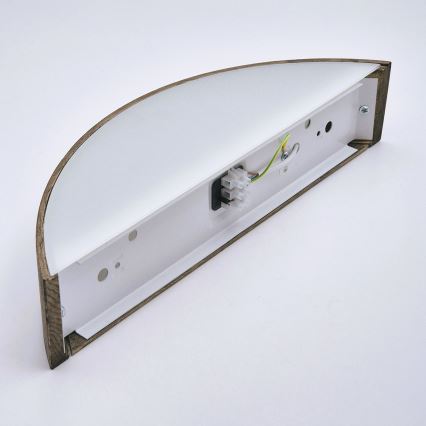 Brilagi - LED Seinävalaisin CARVALHO 1xE27/60W/230V tammi