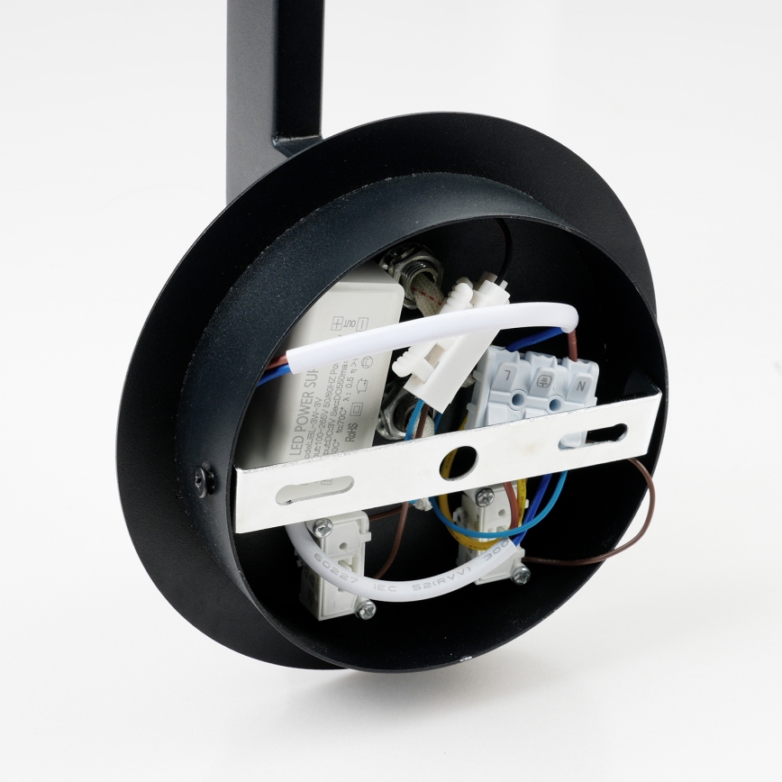 Brilagi - LED-seinävalaisin DAYA 1xE14/40W/230V + LED/3W musta