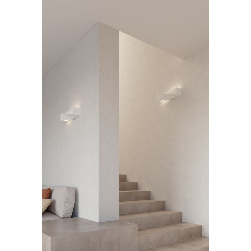 Brilagi -  LED-seinävalaisin KERRY 1xE27/7,5W/230V keramiikka/valkoinen
