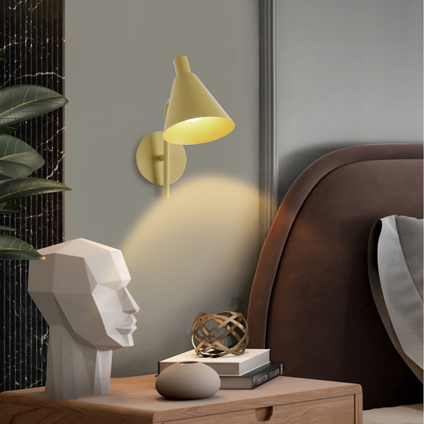 Brilagi - LED-seinävalaisin LUCERA LED/3W/230V keltainen