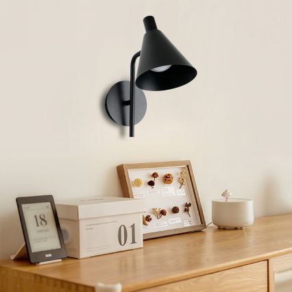 Brilagi - LED-seinävalaisin LUCERA LED/3W/230V musta