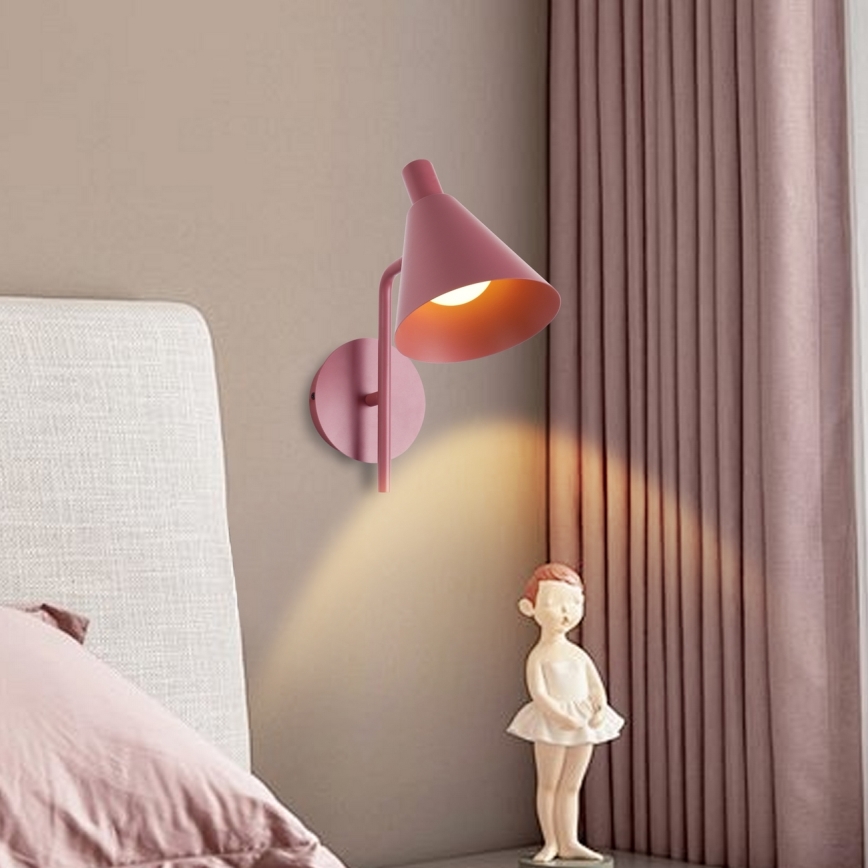 Brilagi - LED-seinävalaisin LUCERA LED/3W/230V punainen viininpunainen