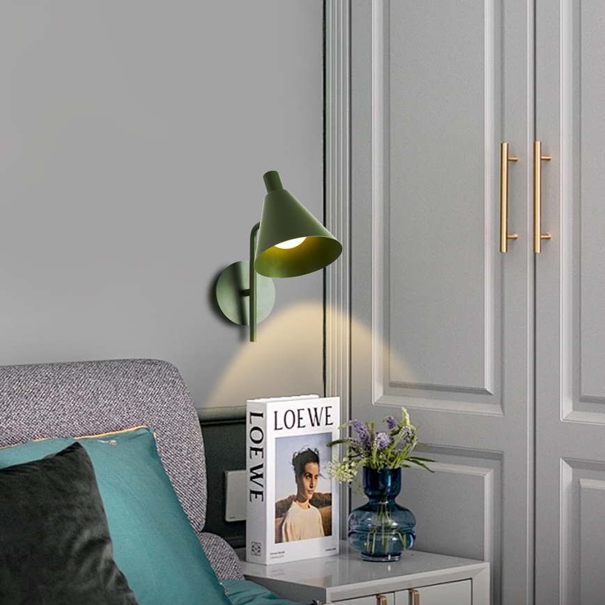 Brilagi - LED-seinävalaisin LUCERA LED/3W/230V vihreä
